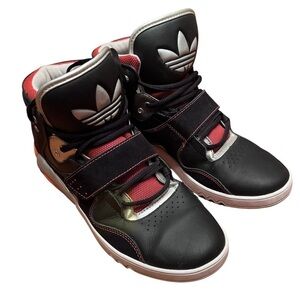 Adidas Roundhouse Mid Orange/Black/Silver Size 10